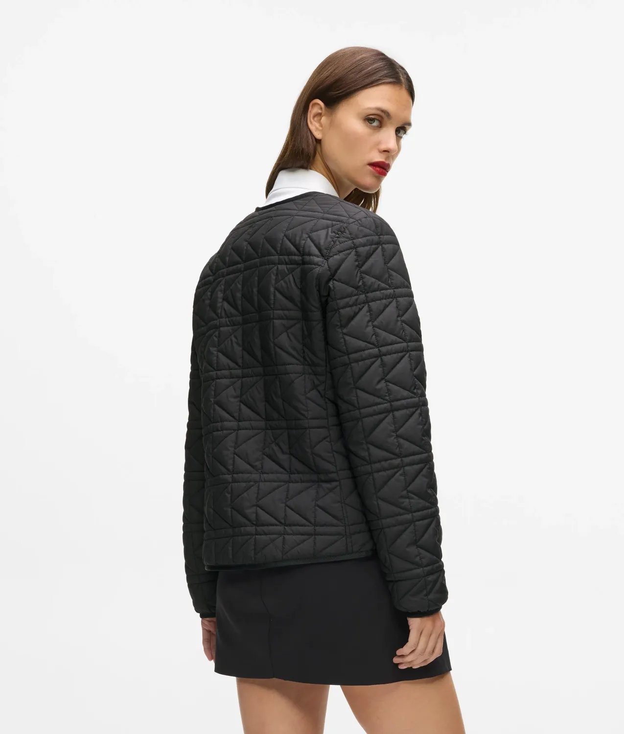 Karl Lagerfeld Steppjacke leicht schwarz packbar XS-XL