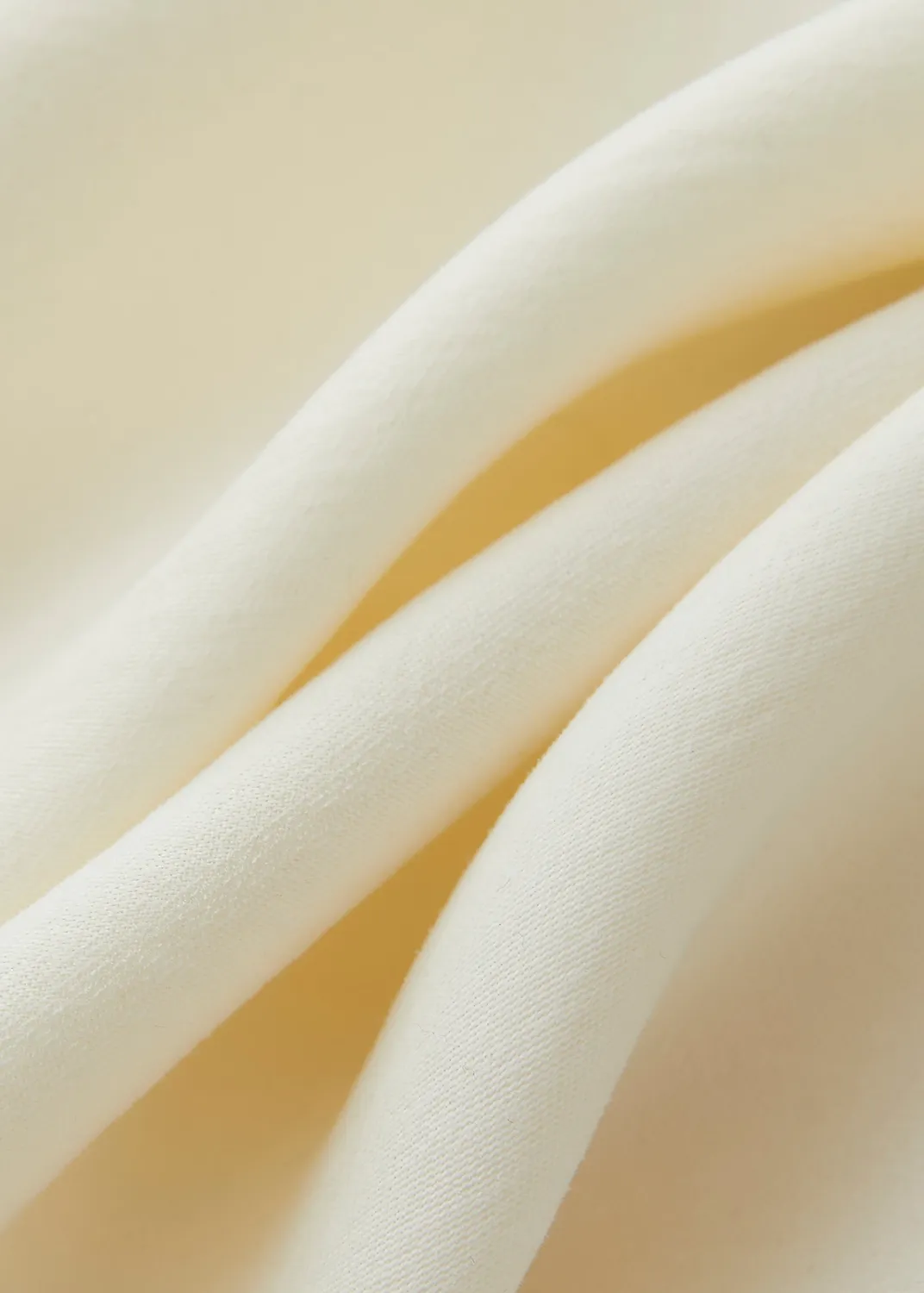 Senatex Bluse Kragen Knopfleiste Cream Cupro-Viskose