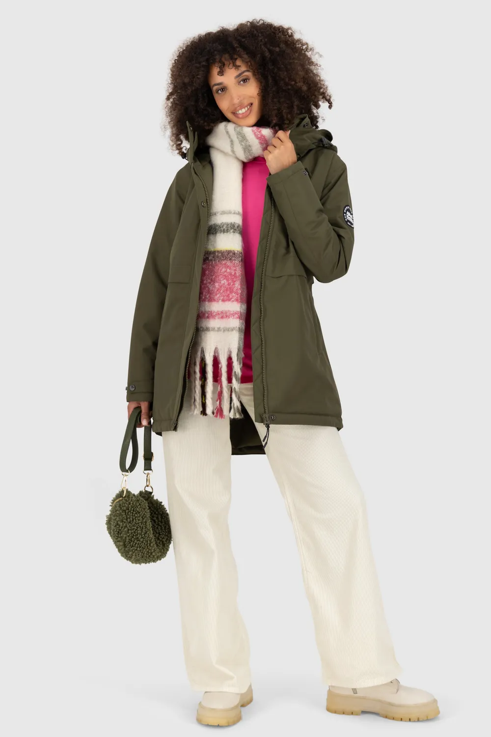 Alife & Kickin MarlyAK A Jacke Dunkelgrün Winter