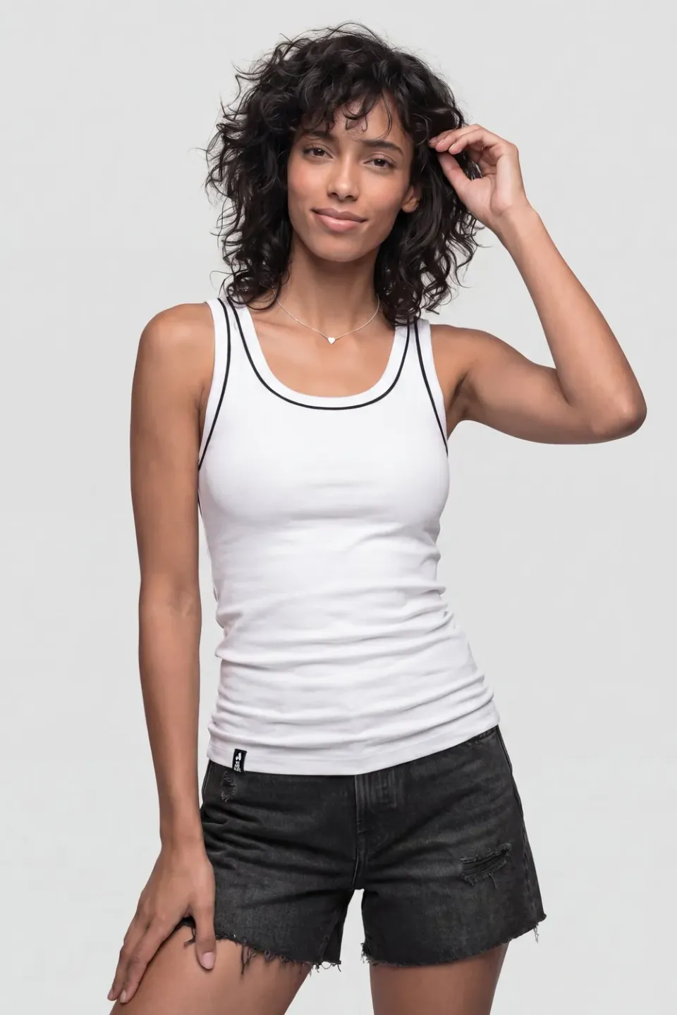 Alife & Kickin ElinAK A Top weiß Damen