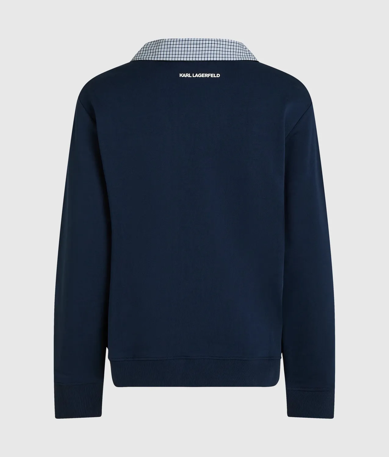 Karl Lagerfeld Ikon V-Neck Sweatshirt Stickerei