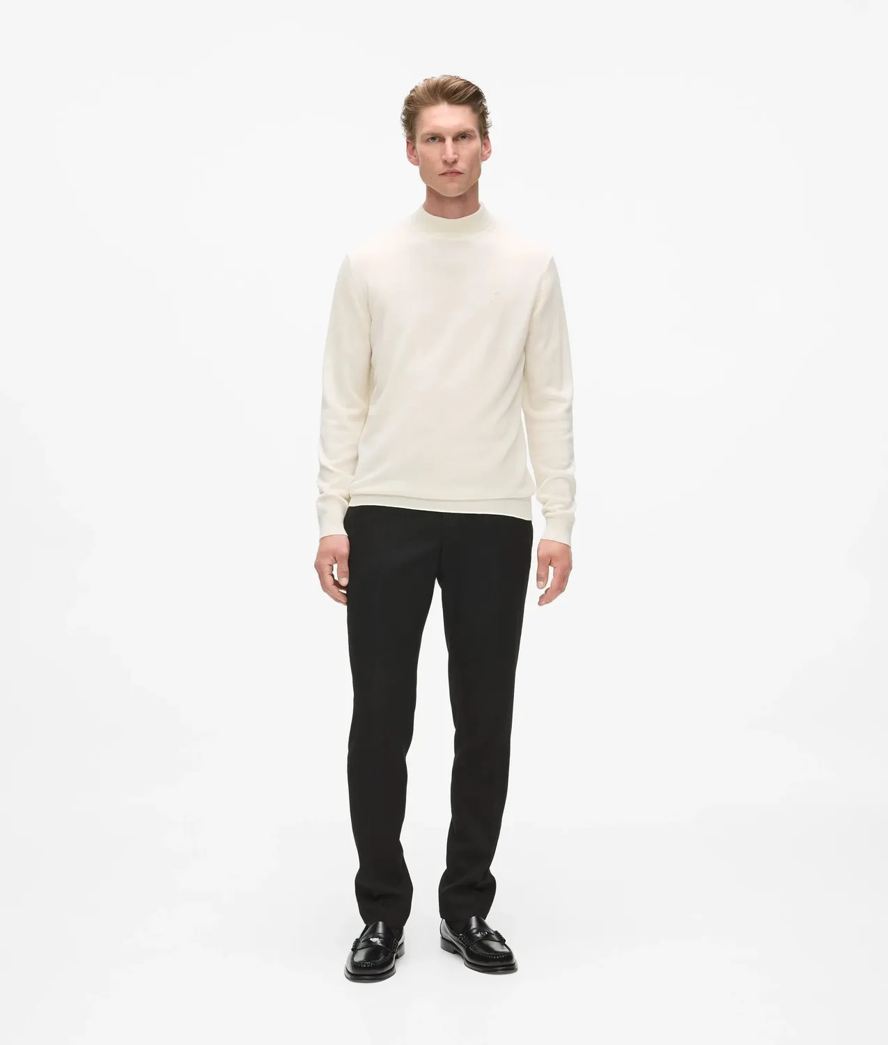 Karl Lagerfeld Rollkragenpullover Wollpullover Herren S-3XL