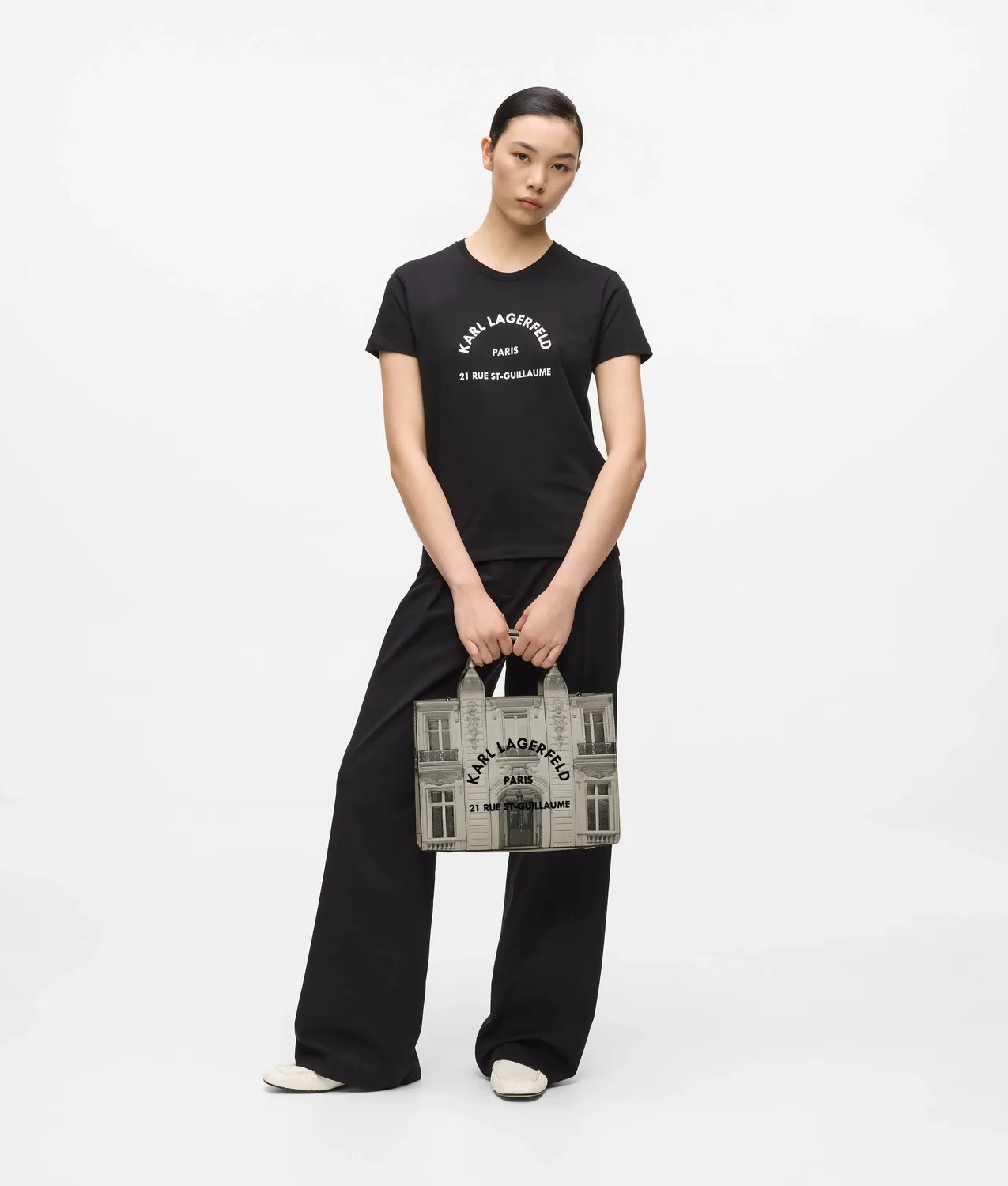 Karl Lagerfeld Maison de Karl Tote Bag Reissverschluss
