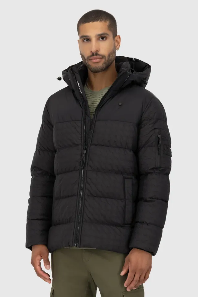 Alife & Kickin BeatAK A Pufferjacke schwarz Herren Winter