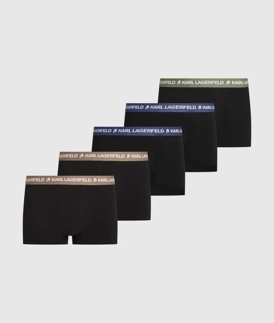 Karl Lagerfeld Trunks 5er Pack Kontrastbund