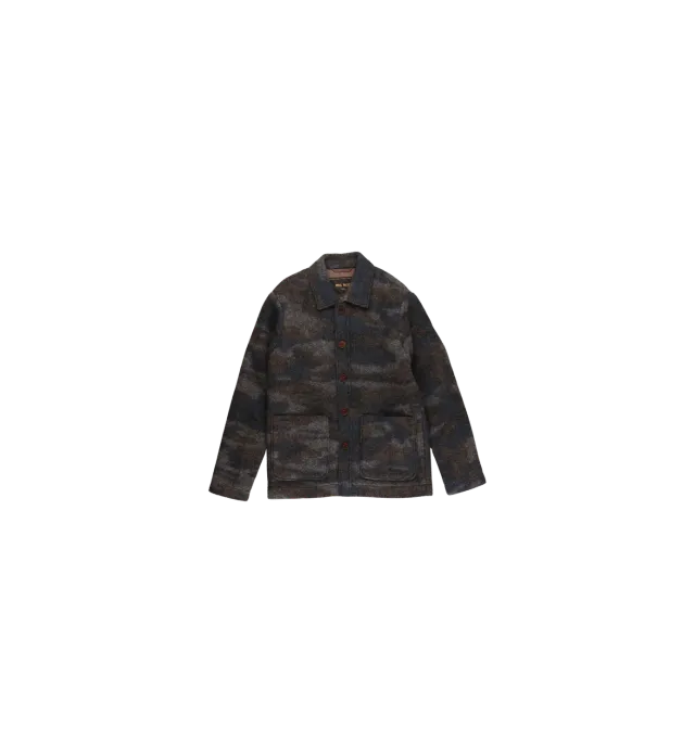 Mos Mosh Gallery Atlas Jacke 48 Grey Camo Wolle