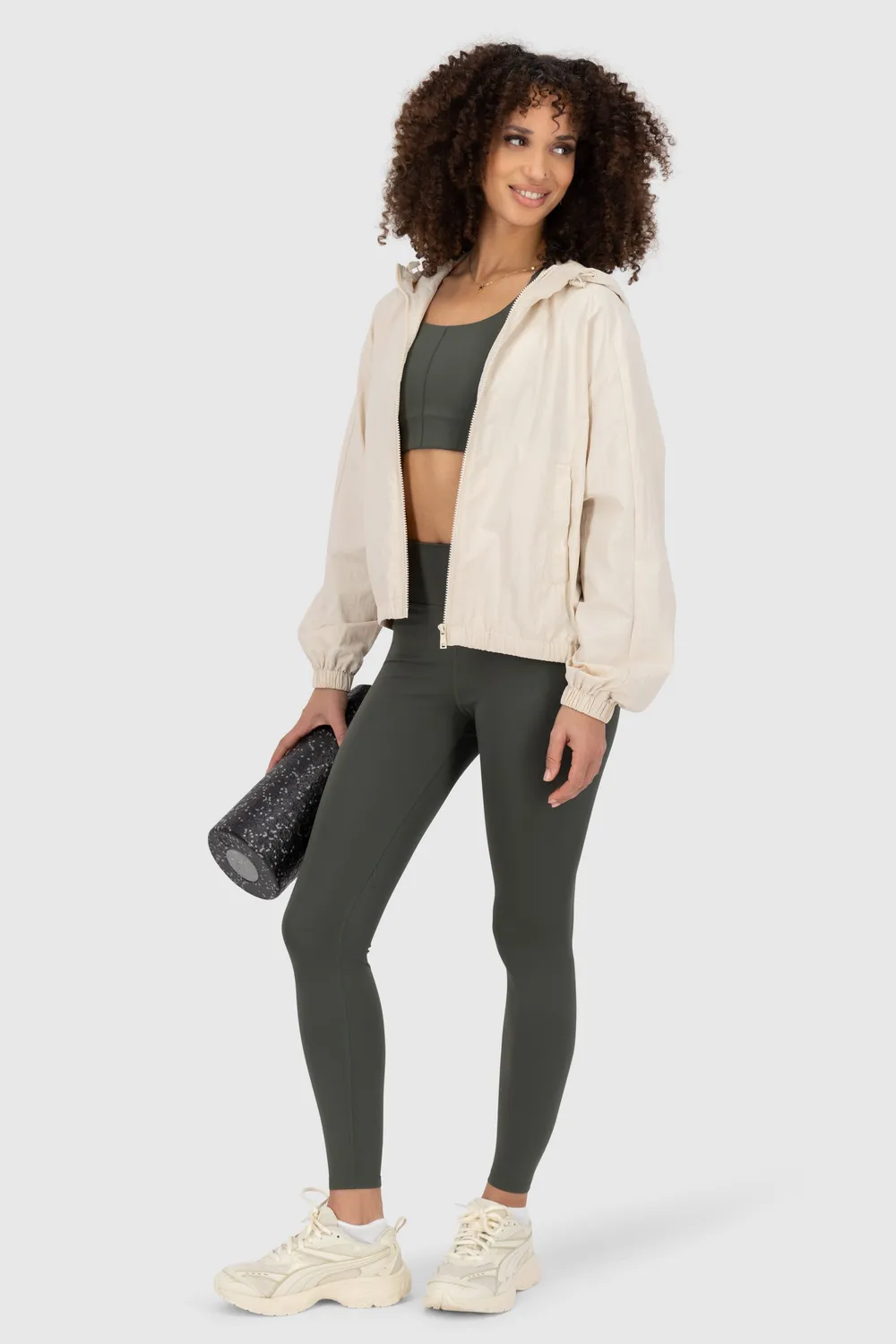 Alife & Kickin JovanaAK A Jacke beige Damen Nylon