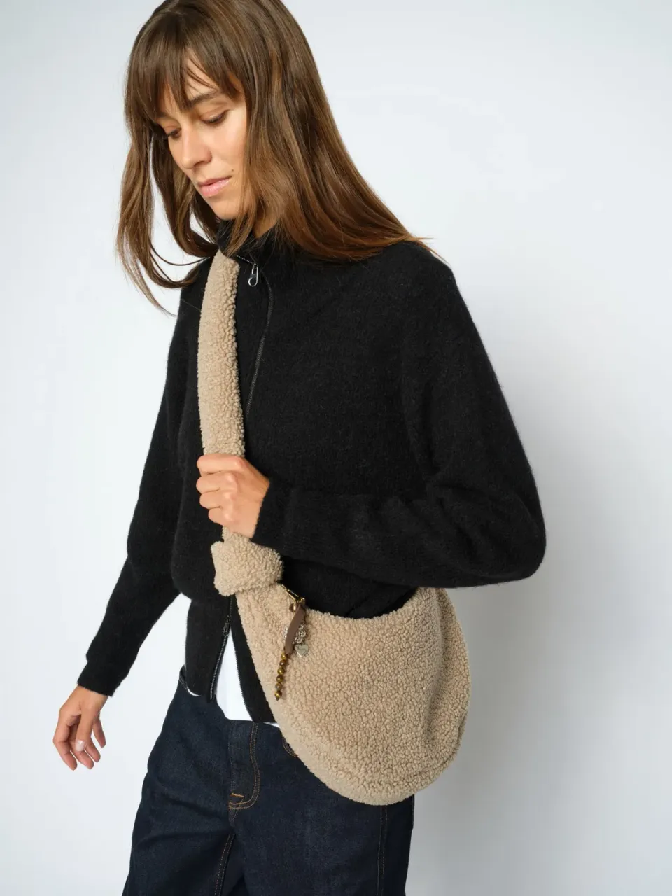Mos Mosh MMCia Teddy Tasche Oxford Tan