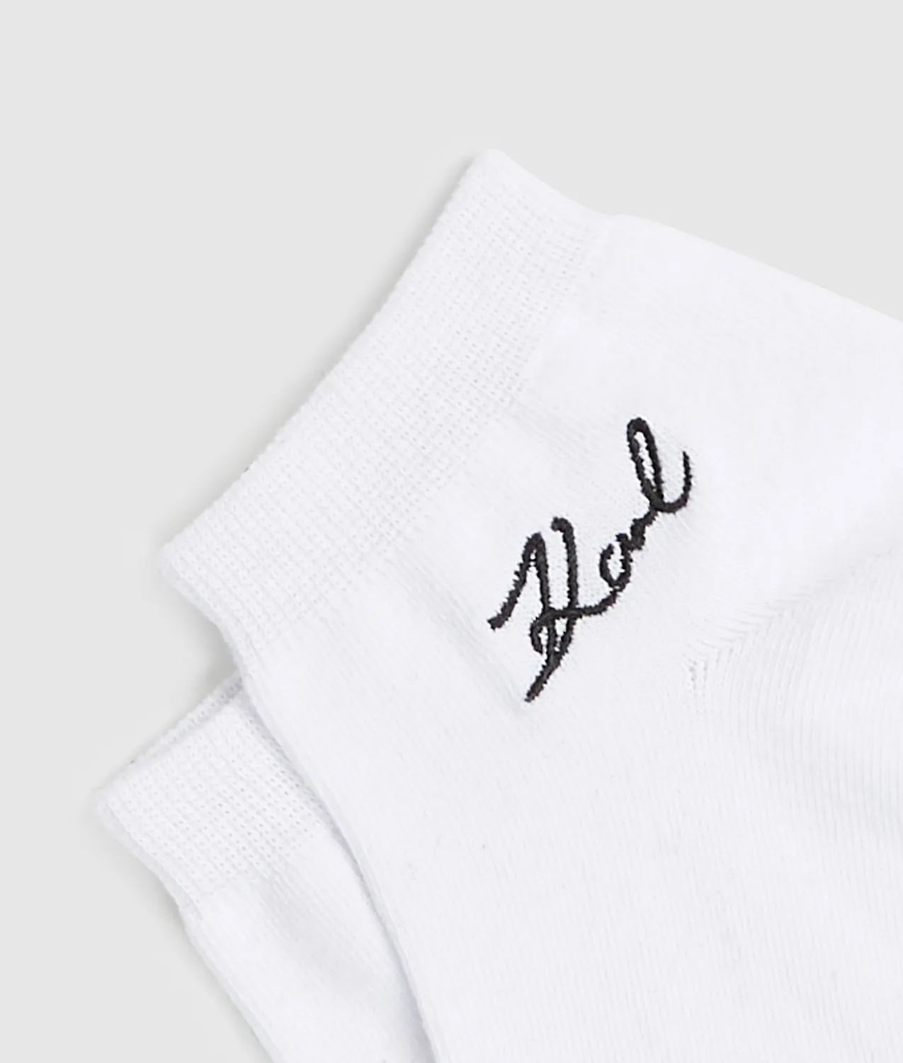 Karl Lagerfeld Signature Kurzsocken 3er Pack Baumwolle