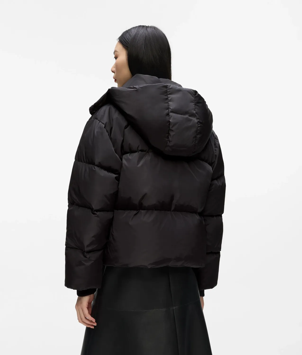Karl Lagerfeld Puffer Jacke kurz Daunen Kapuze XS-XL