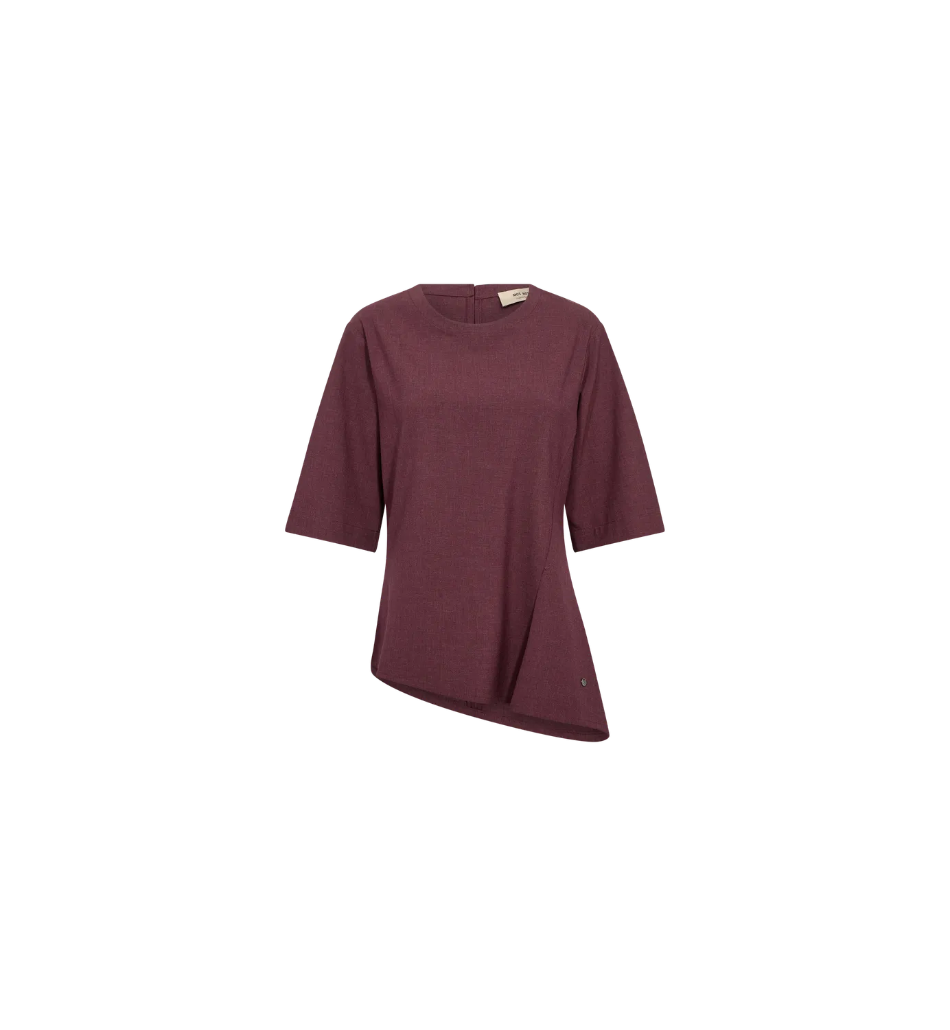 Mos Mosh Dagmar Roy Bluse Port Royale Kurzarm Regular