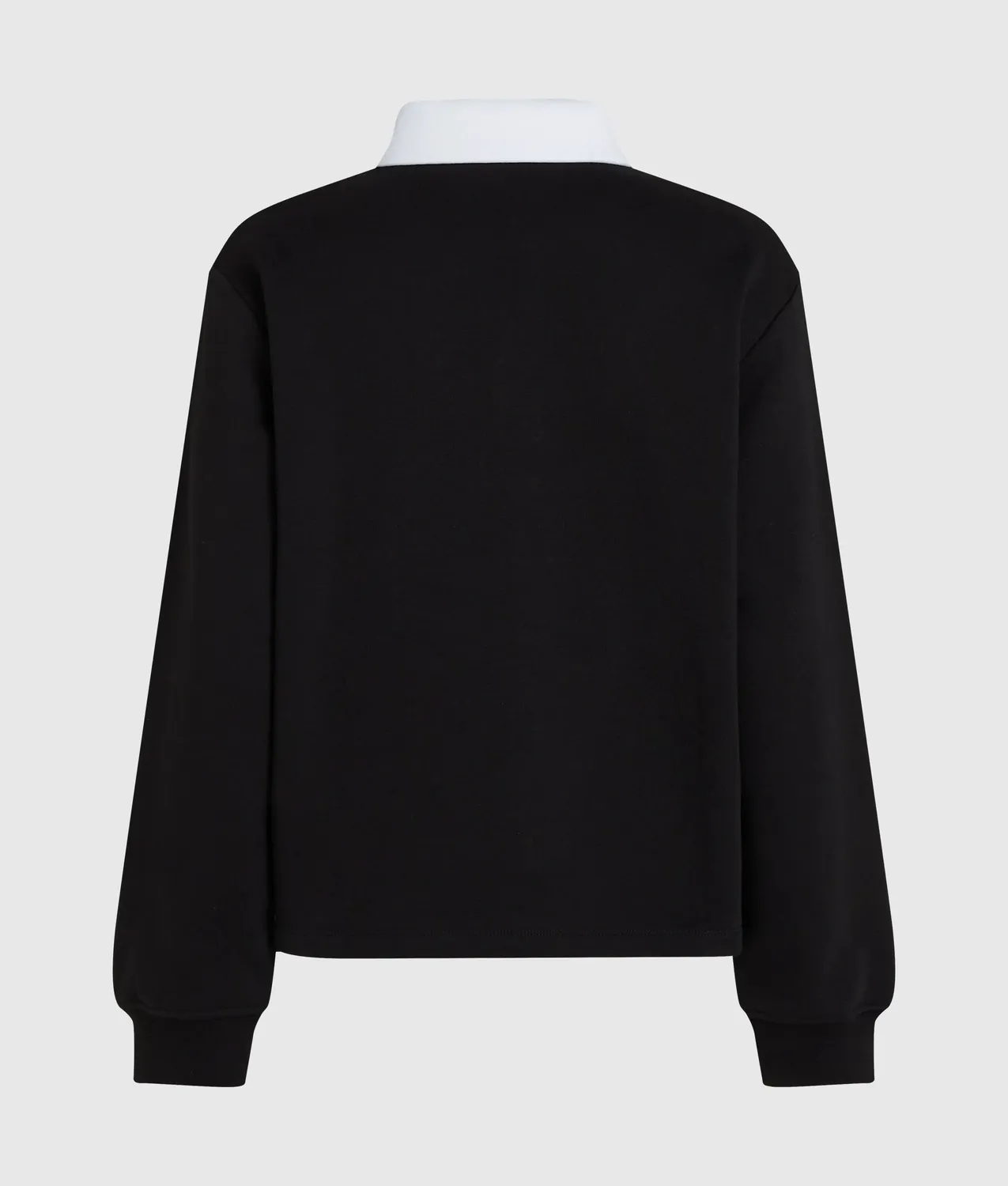 Karl Lagerfeld Signature Polo Sweatshirt Bio-Baumwolle