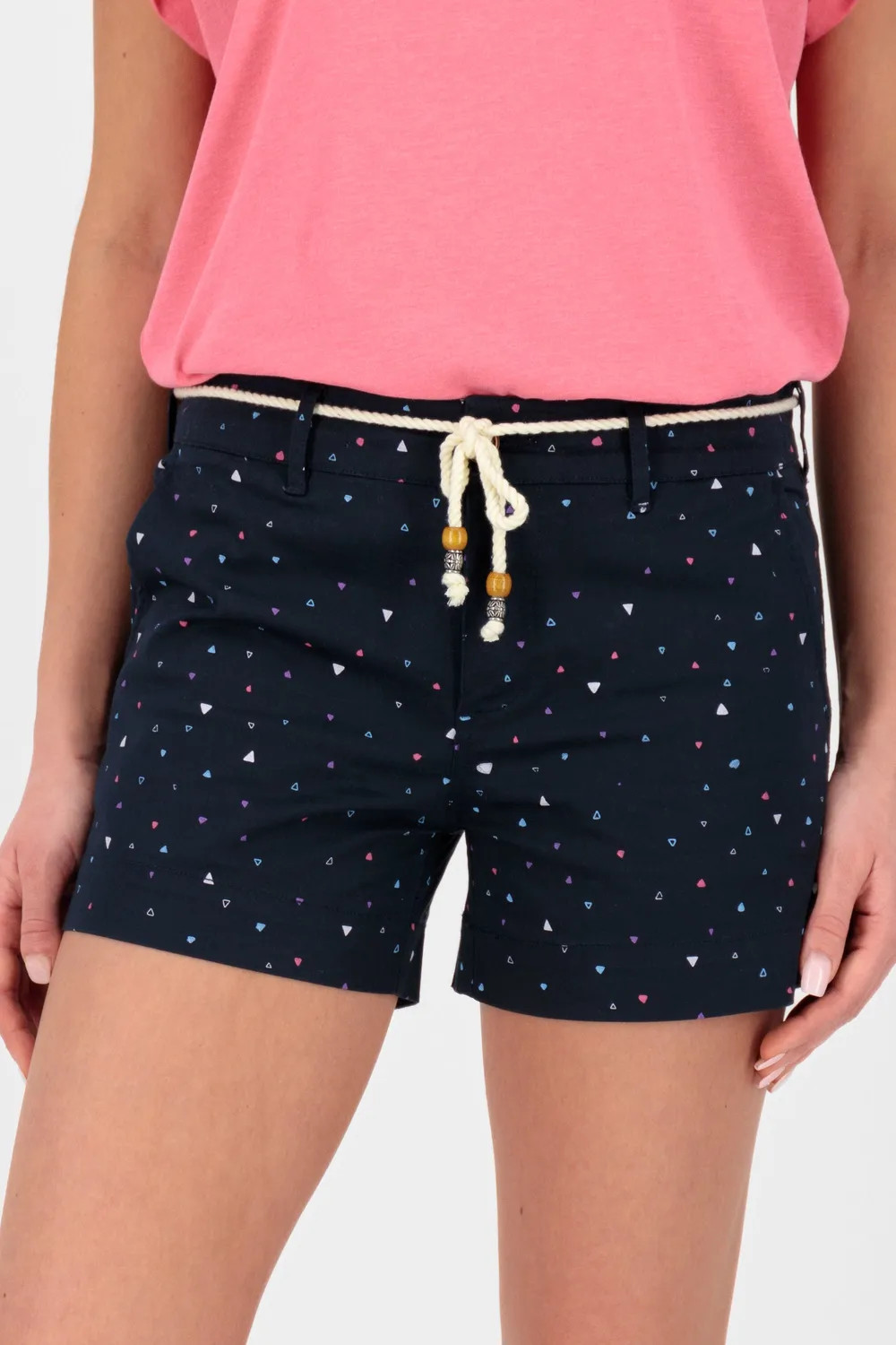 Alife & Kickin JuleAK B Shorts Dunkelblau Damen Baumwolle