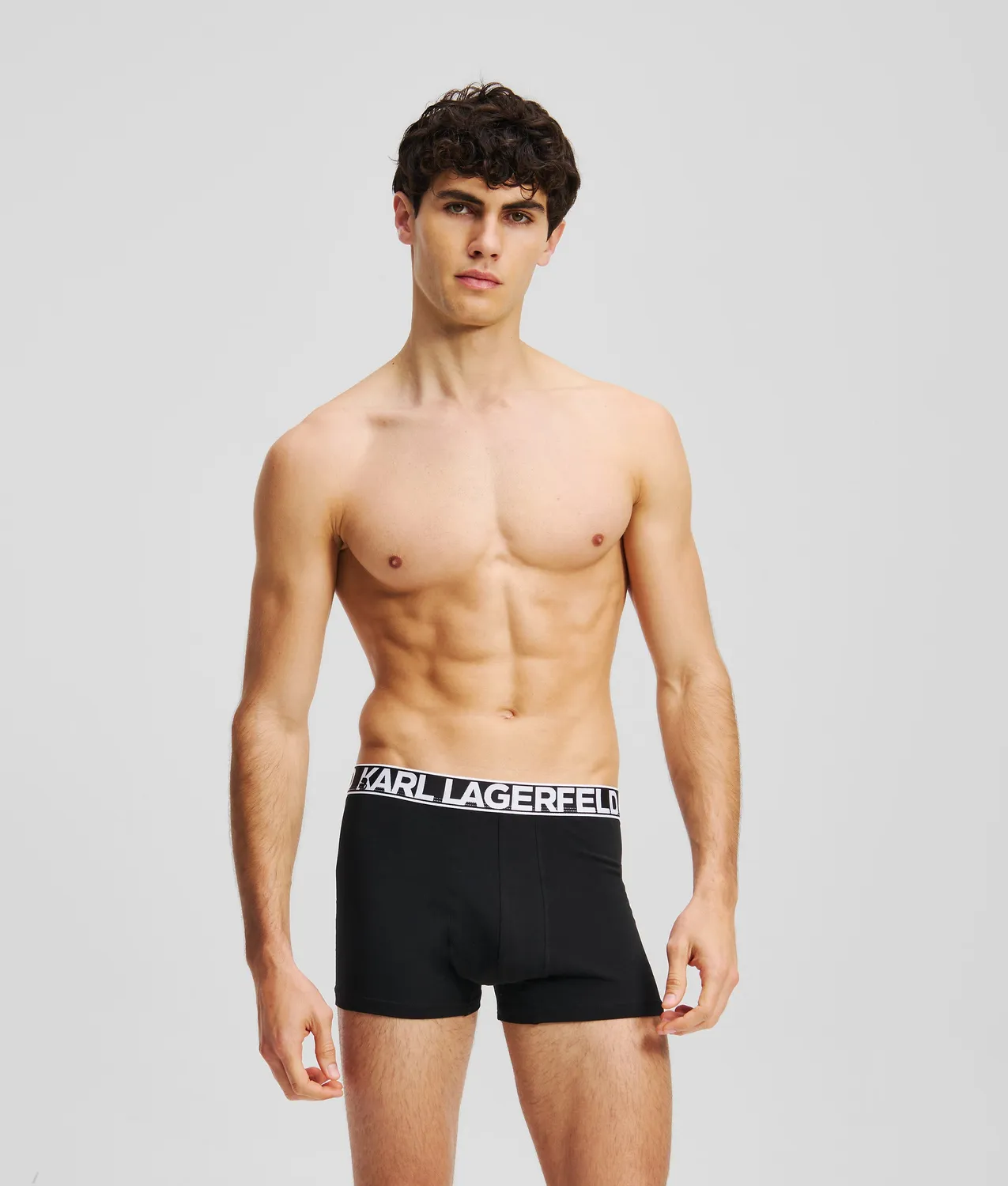 Karl Lagerfeld Bold Logo Trunks 3er-Pack