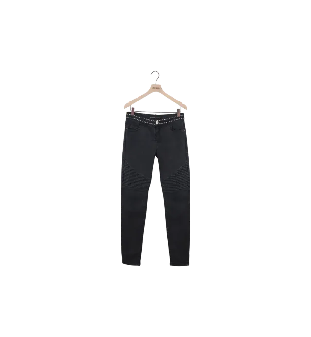 Mos Mosh MMVictoria Moto Pant Hose Schwarz 29 Secondhand