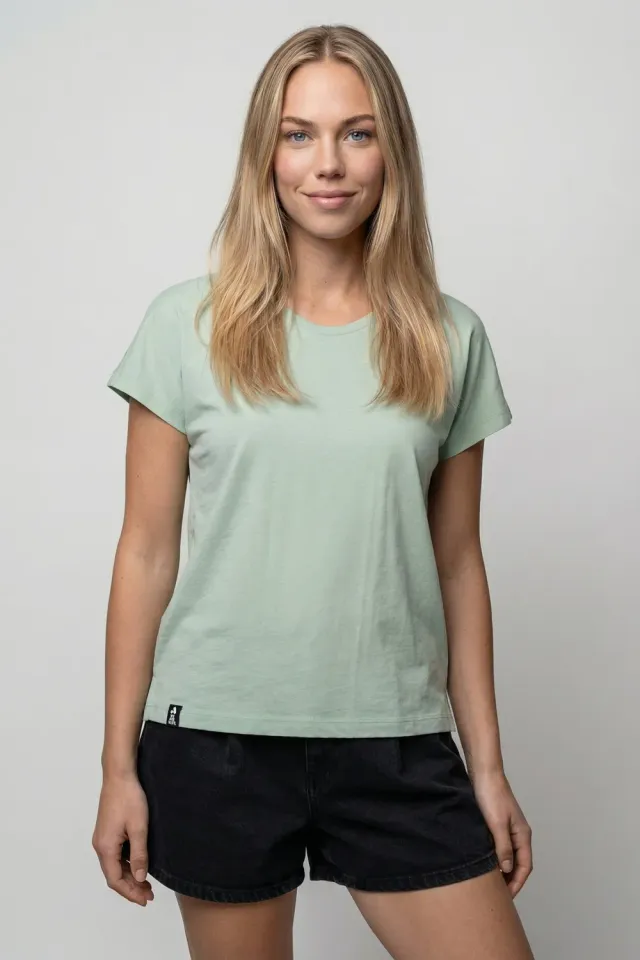 Alife & Kickin SofiaAK A Shirt Hellgrün Bio-Baumwolle