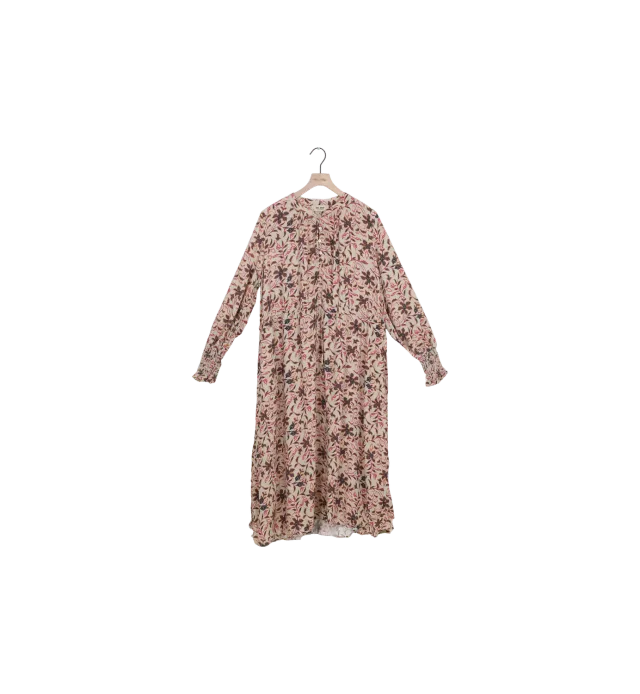 Mos Mosh MMMacha Paris Kleid M Feder Grau Blume