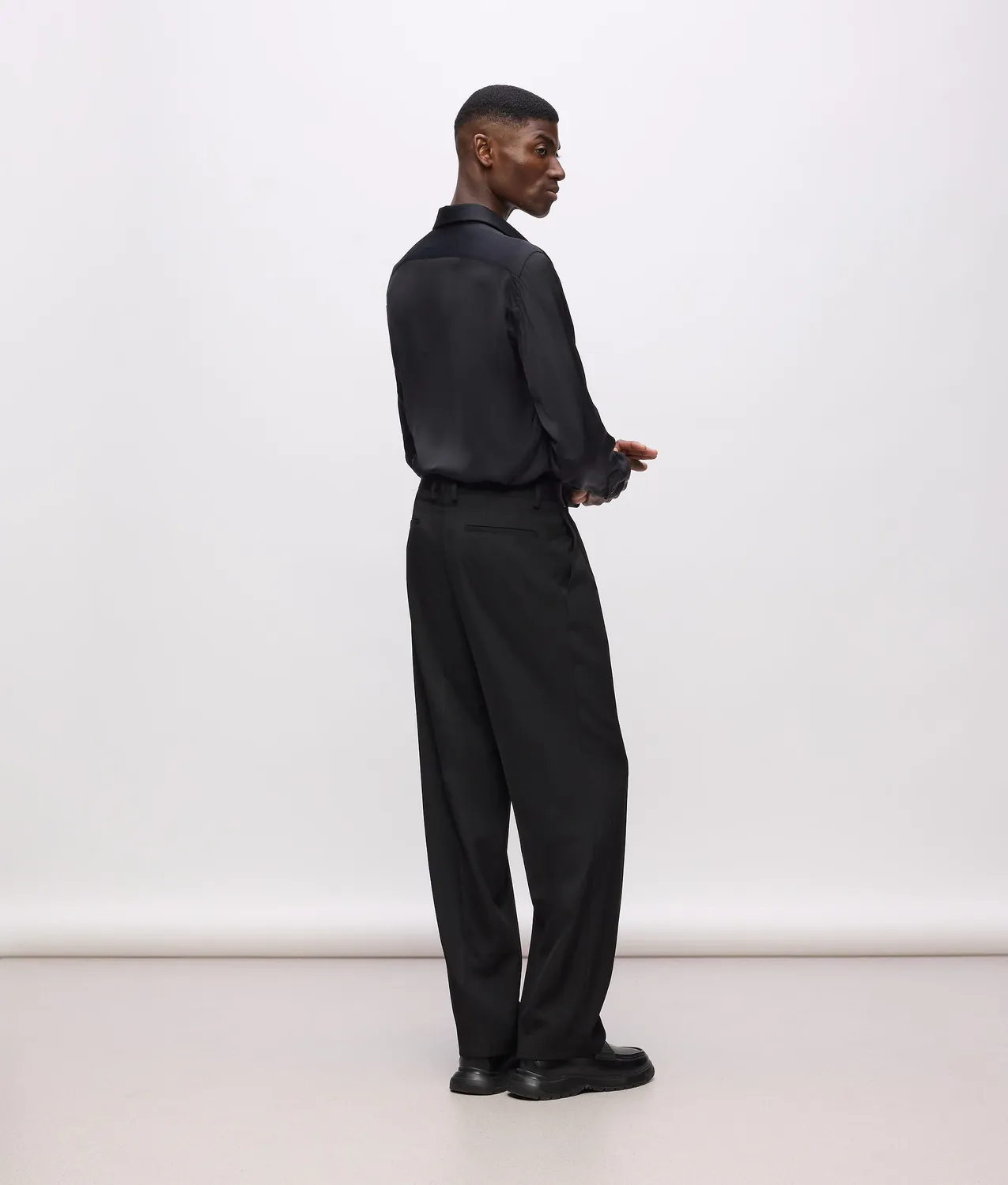 Karl Lagerfeld KL Studio Wollhose Anzughose gerade