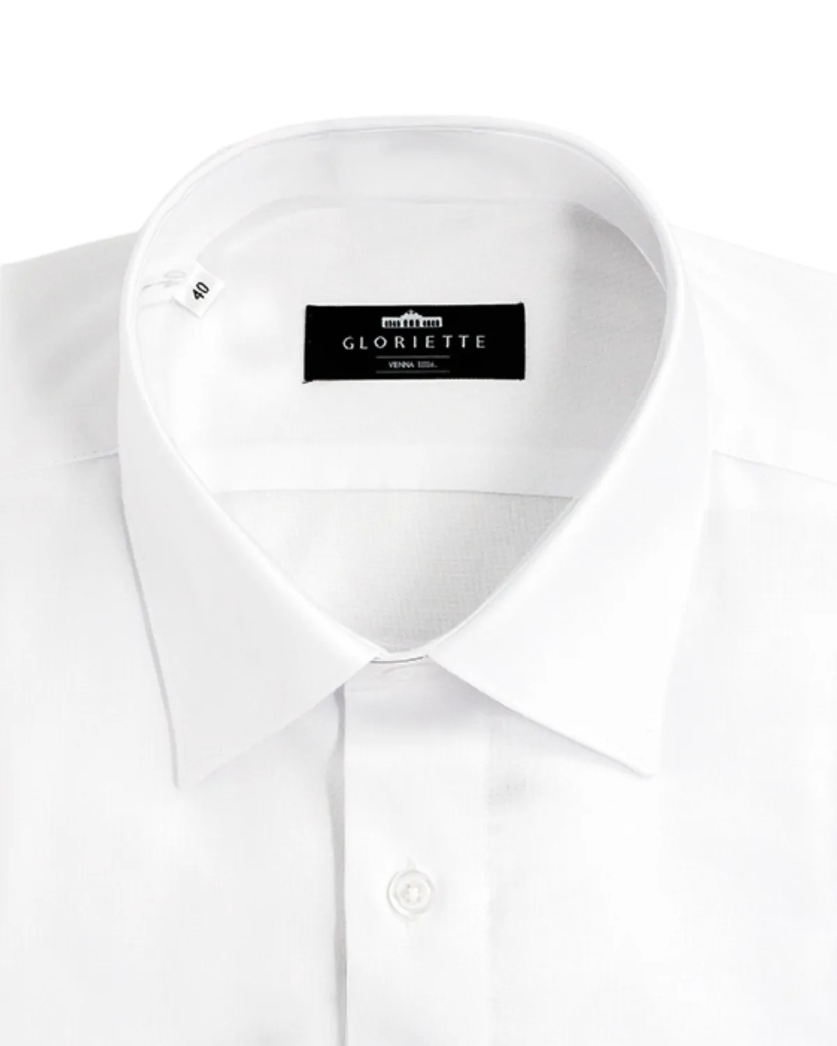 Gloriette Fein Oxford Hemd Hellblau bügelfrei Fashion Fit