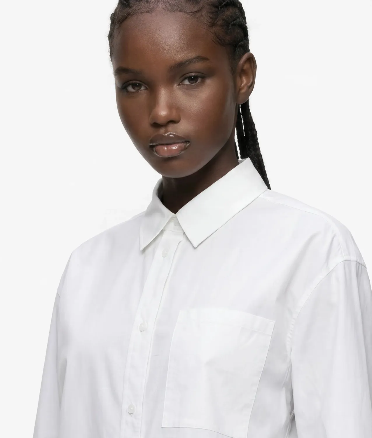 Karl Lagerfeld Jeans X Pietro Terzini Boxy Hemd Baumwolle relaxed
