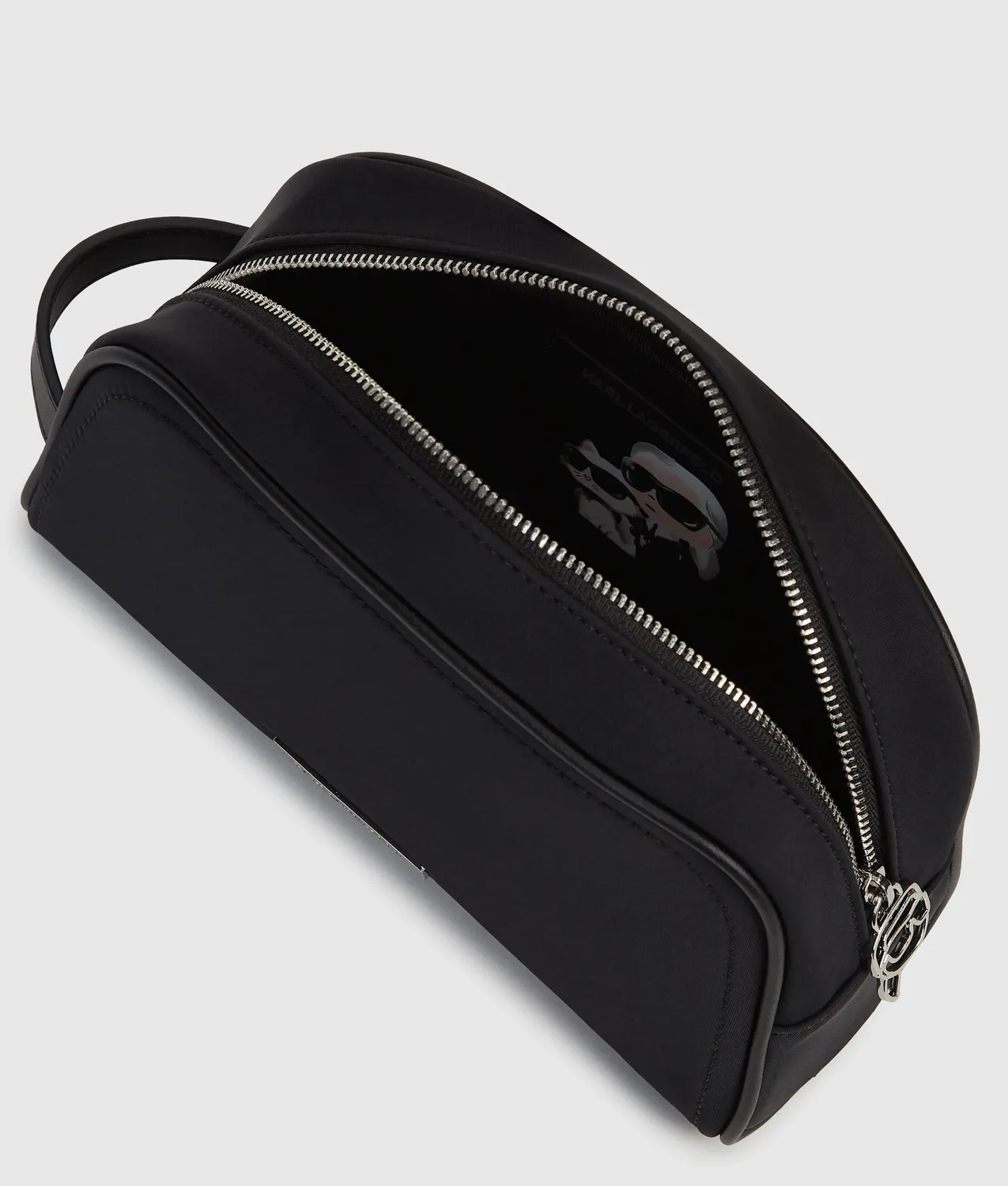 Karl Lagerfeld Ikon Nylon Vanity Case schwarz