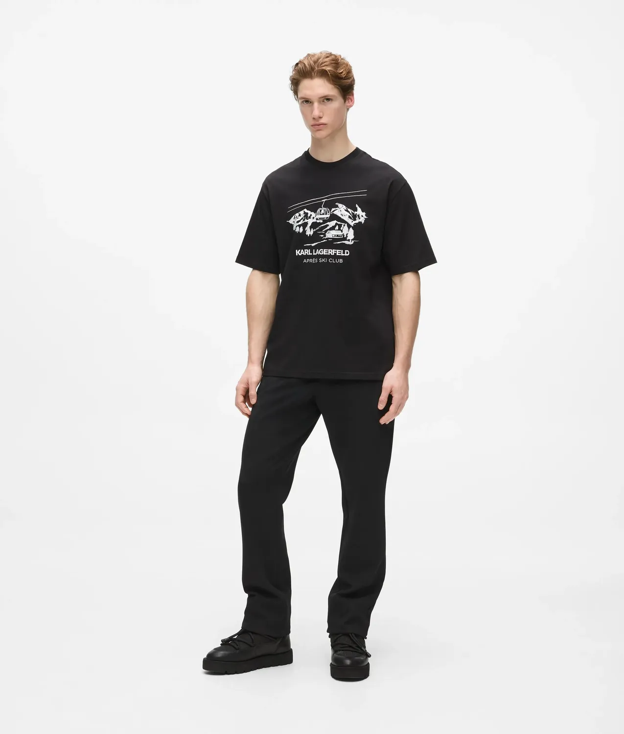Karl Lagerfeld Après Ski Club T-Shirt Baumwolle