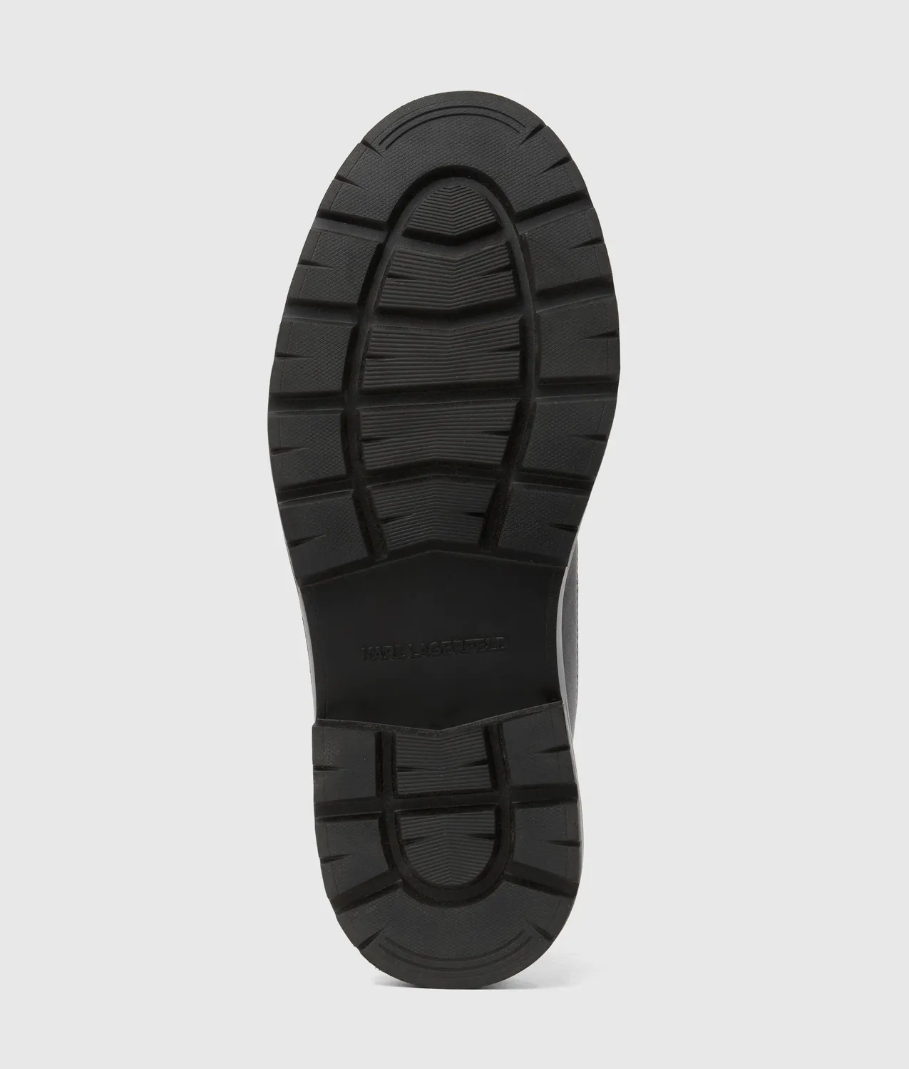 Karl Lagerfeld Miles Work Boot Stiefel Leder Lug-Sohle