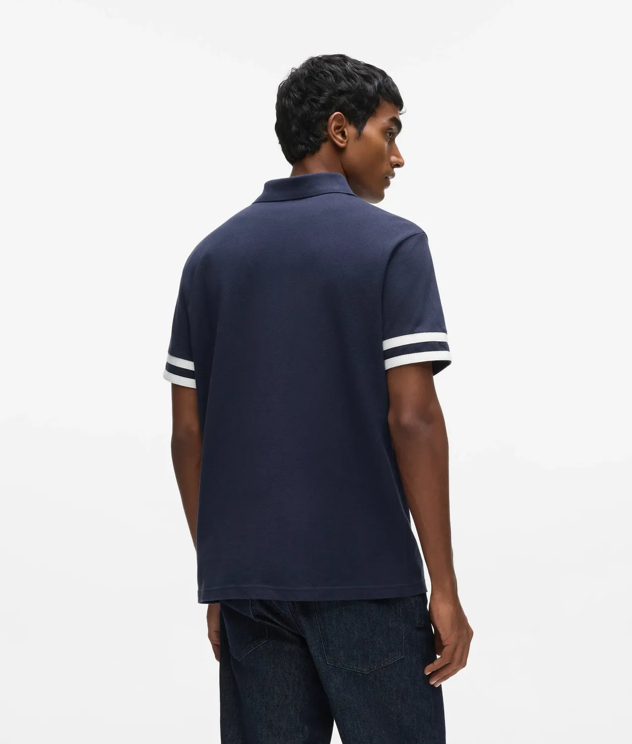 Karl Lagerfeld Ikon Polohemd Streifen Herren