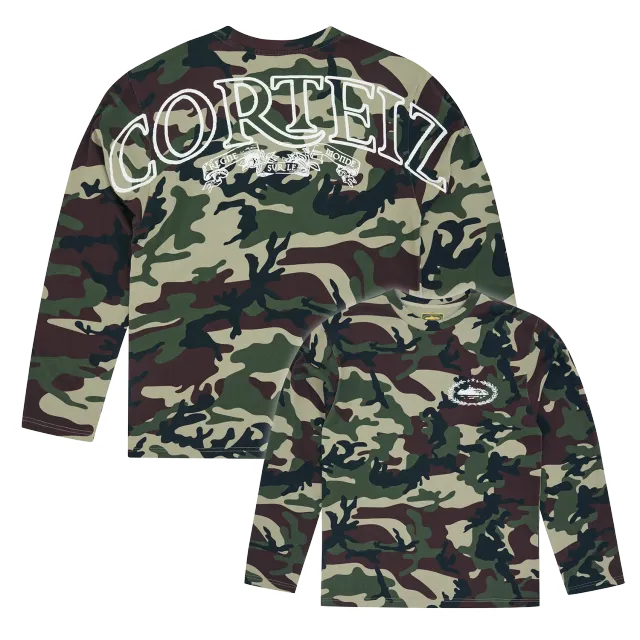 Corteiz Royale Heavyweight T-Shirt camo 310 GSM