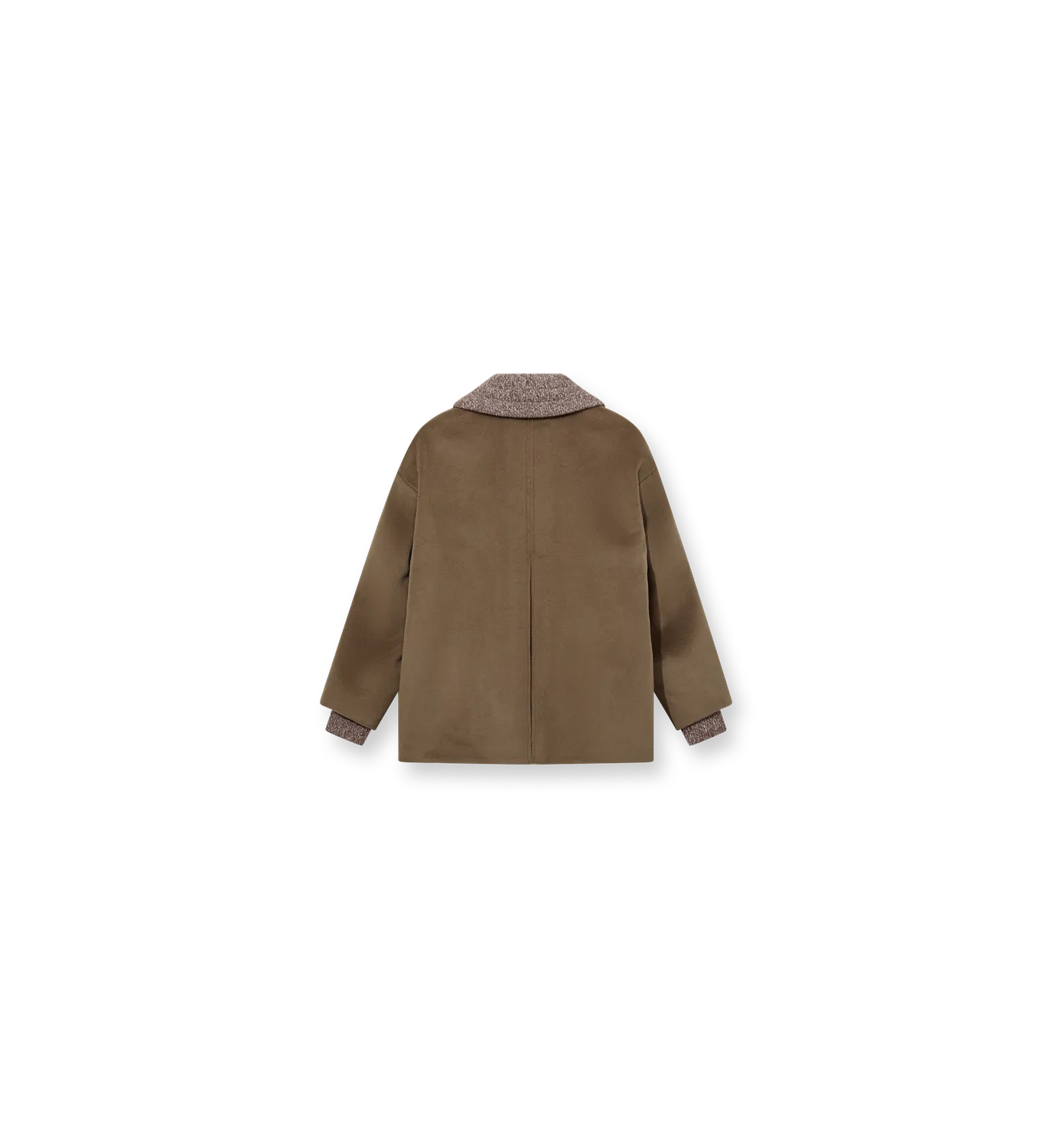 Mos Mosh Cover Cashmere Mantel Tarmac lang