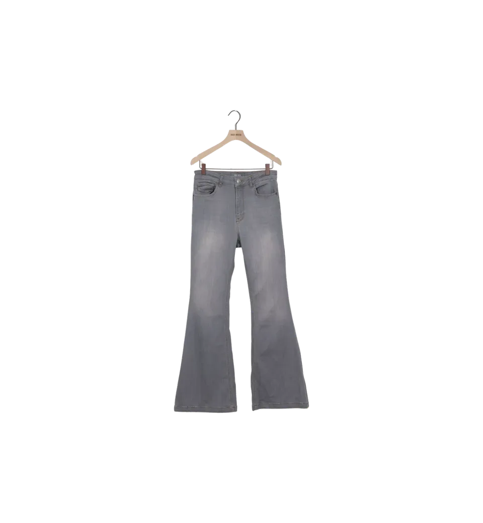 Mos Mosh MMAnita Flare Jeans 29 Hellgrau High Waist