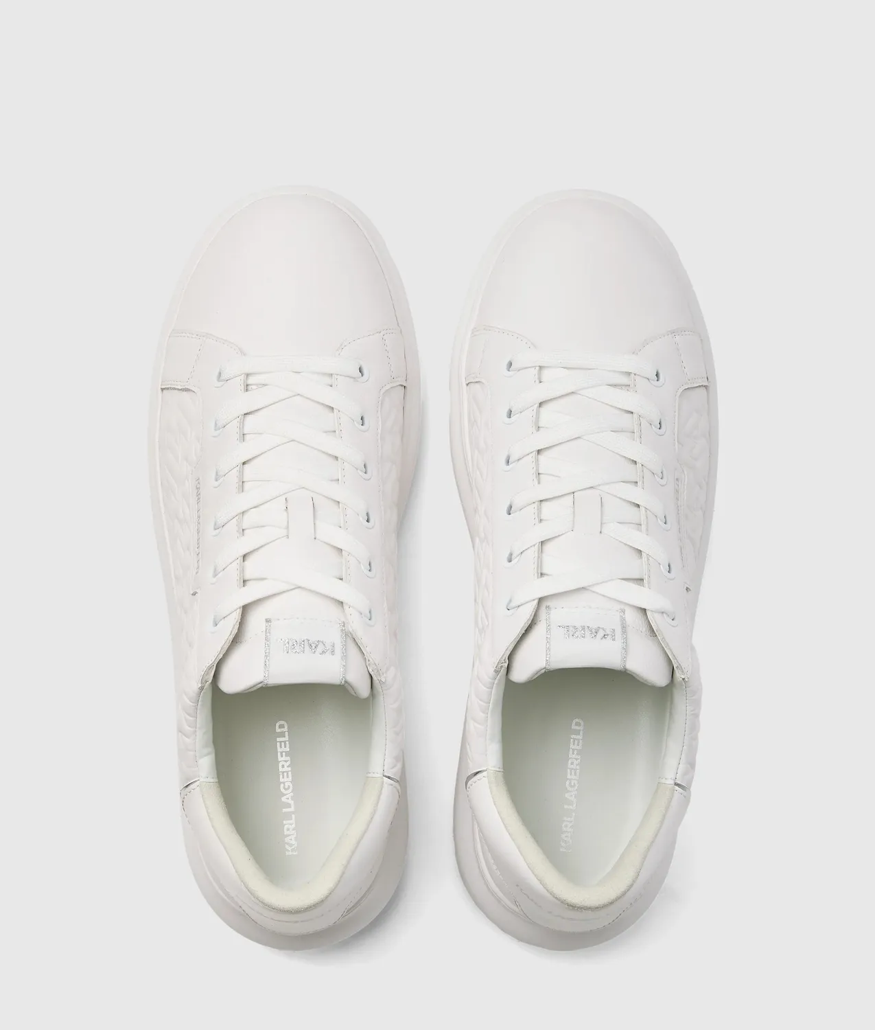 Karl Lagerfeld Kapri Monogram Sneaker weiß Herren