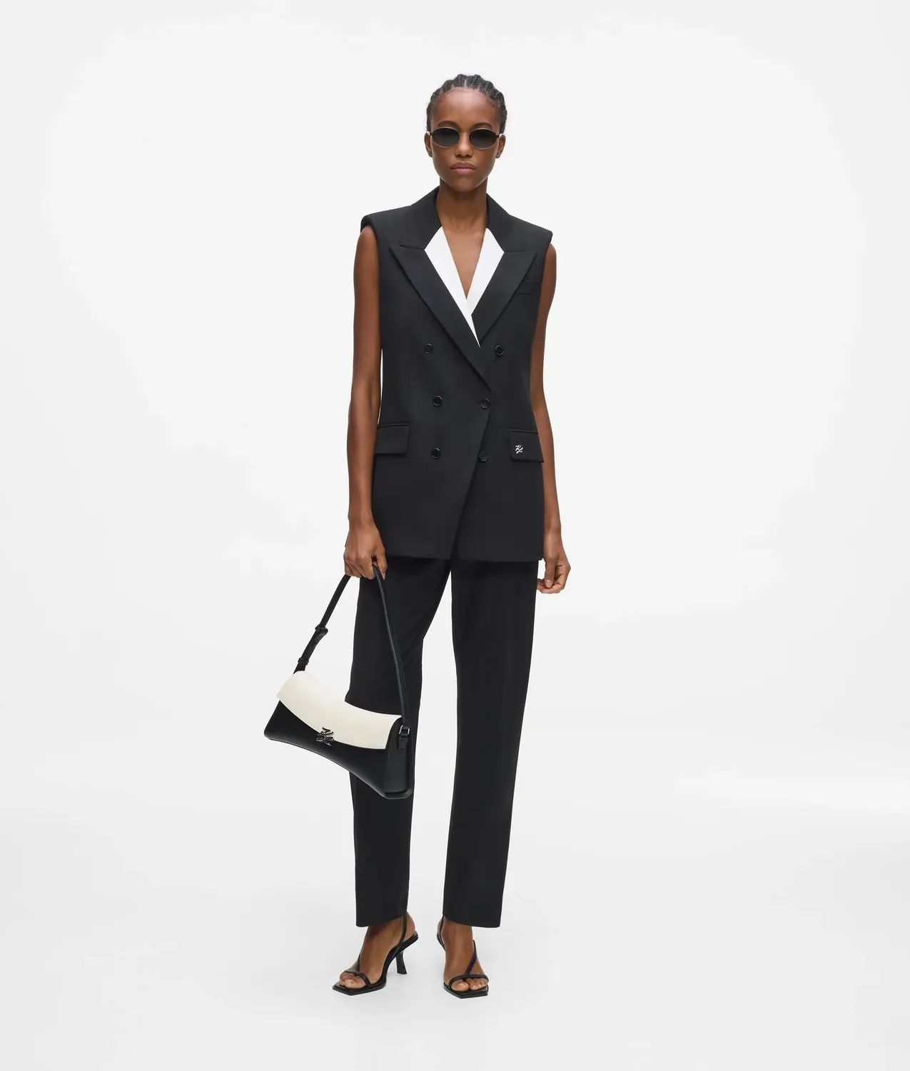 Karl Lagerfeld Tailored Slim Hose schmal Damen