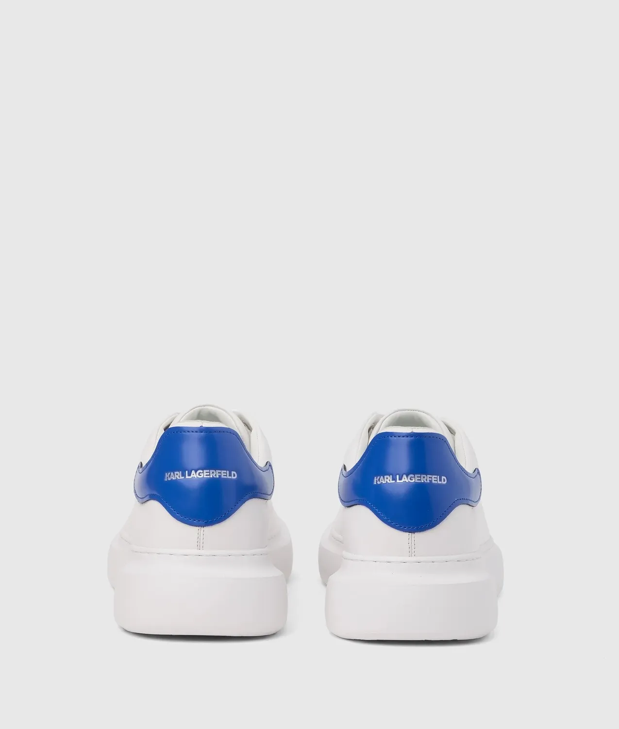 Karl Lagerfeld Kore Sneaker Glattleder Weiß