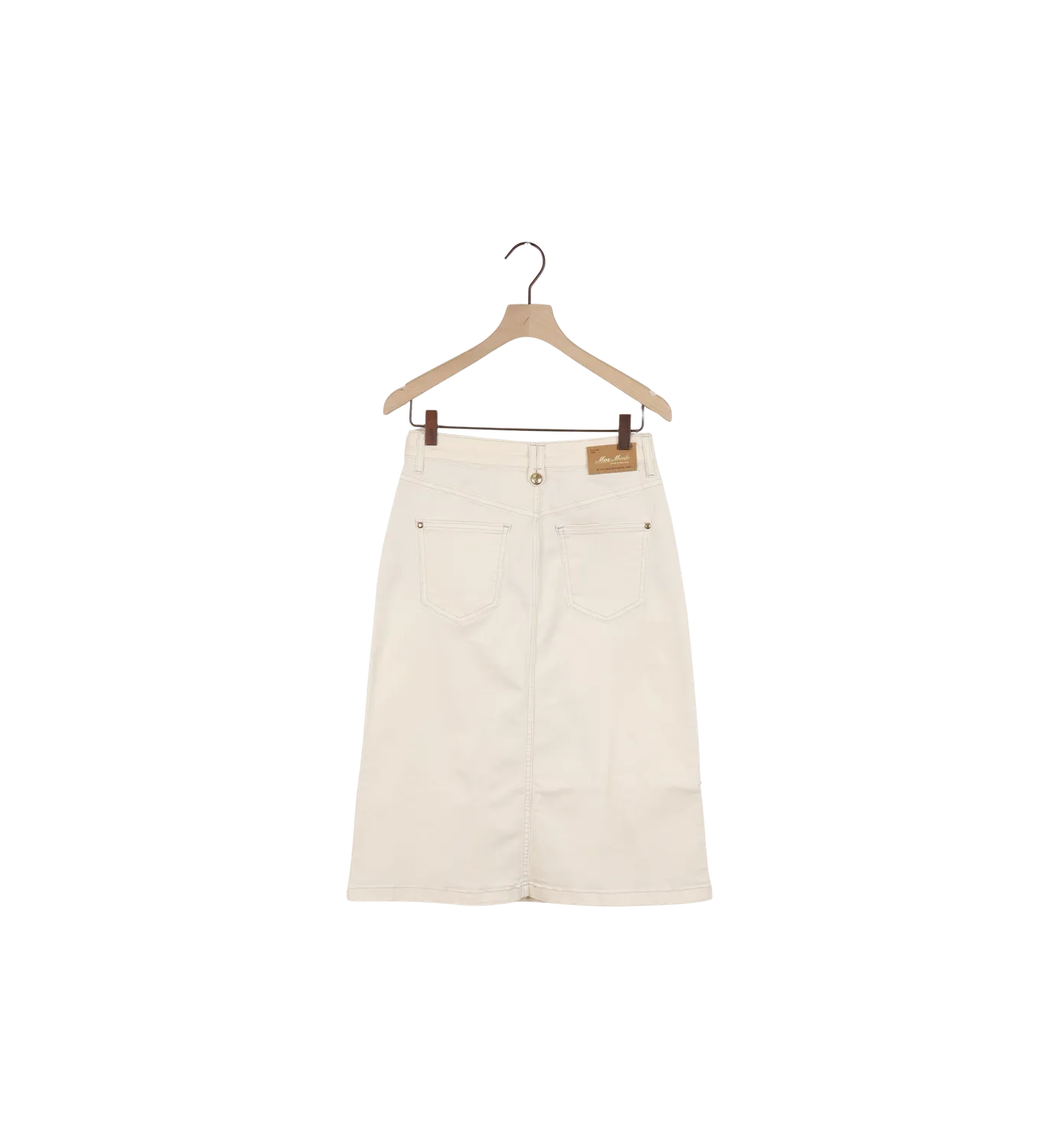 Mos Mosh MMEve Kyle Jeansrock Pearled Ivory 25 Secondhand