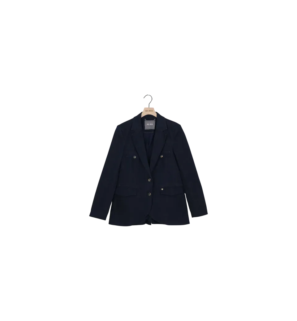Mos Mosh MMElle Hybrid Blazer Dunkelblau 36 Denim