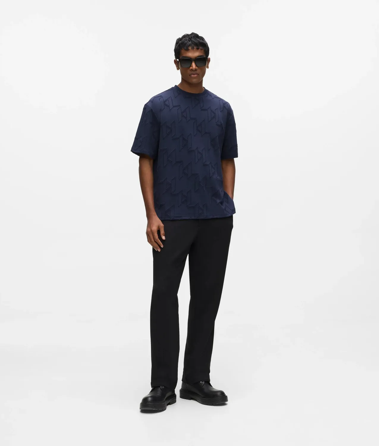 Karl Lagerfeld KL Monogram T-Shirt All-Over