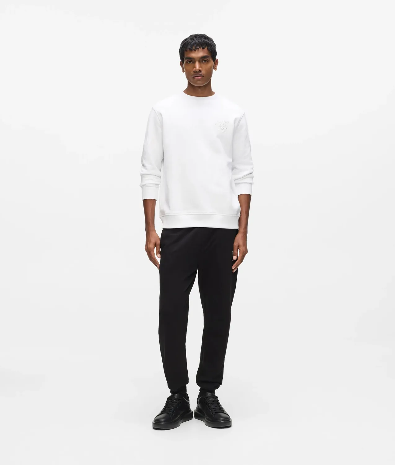 Karl Lagerfeld From Paris Love Patch Sweatshirt Baumwolle