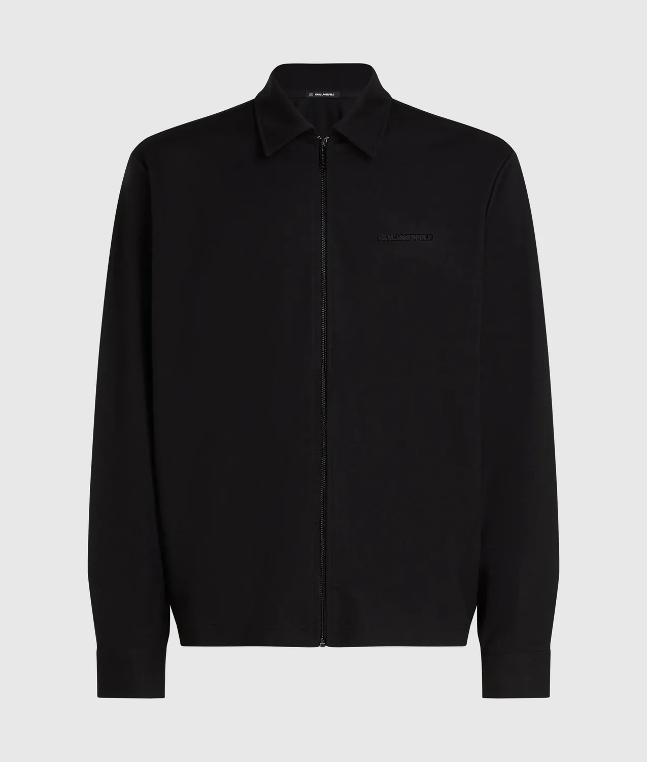 Karl Lagerfeld Maison de Karl Overshirt Jersey Zip
