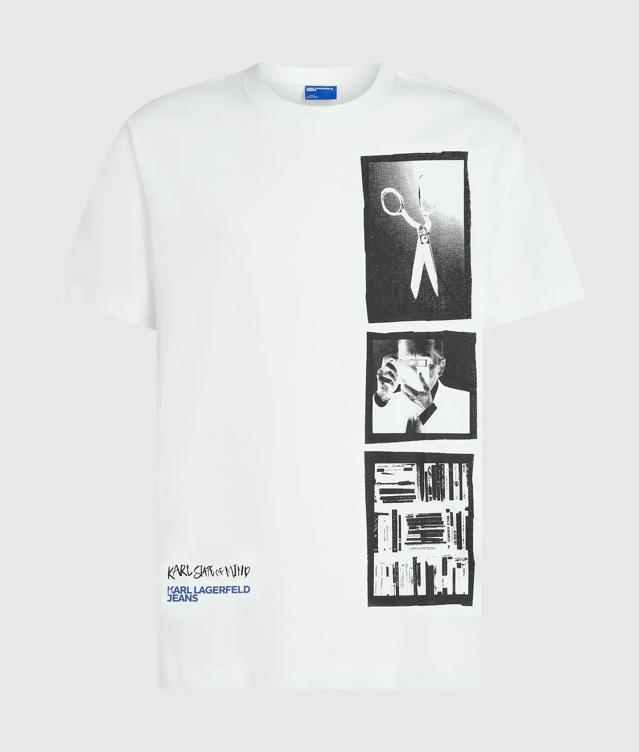 Karl Lagerfeld Polaroid Print T-Shirt KL Jeans Herren