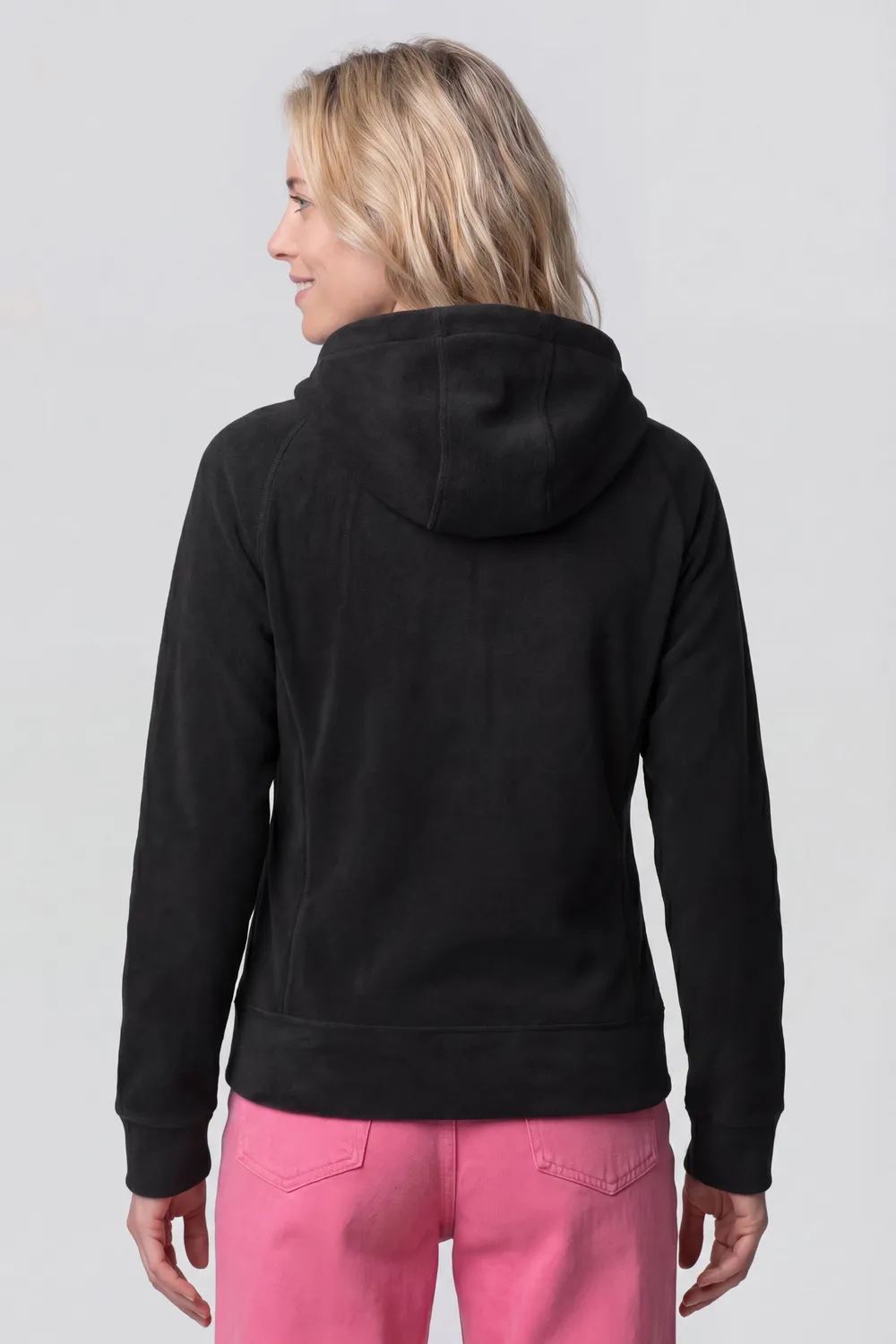 Alife & Kickin AyuAK F Hooded Fleece Jacke Schwarz