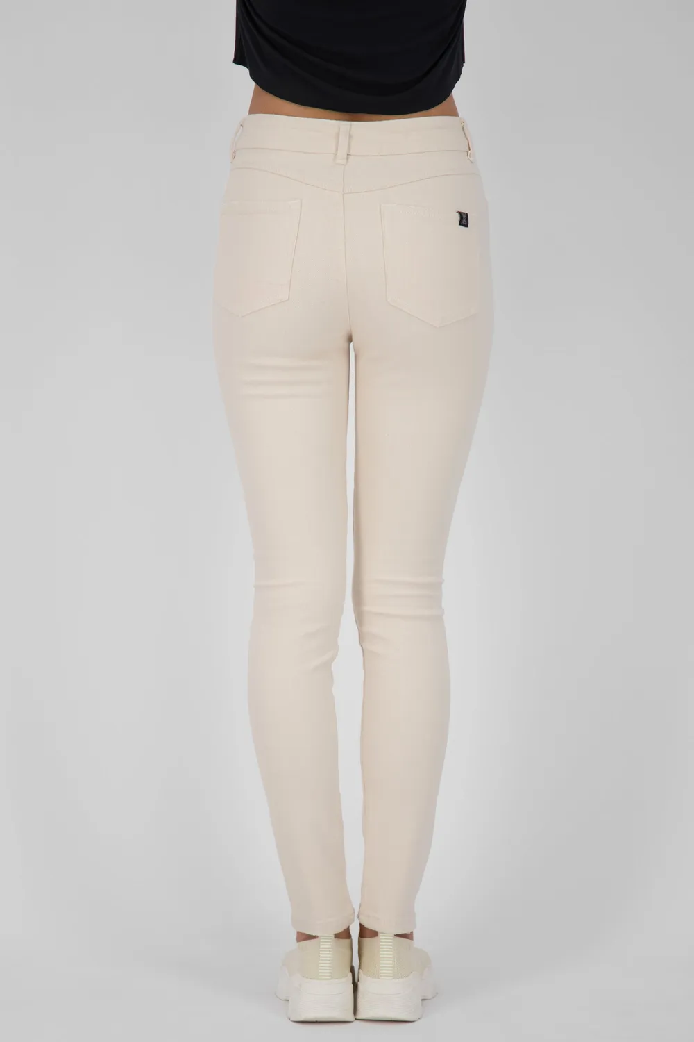 Alife & Kickin LeonoraAK DNM R Skinny Jeans Beige Damen
