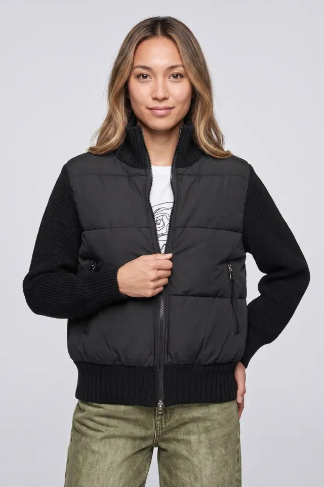 Alife & Kickin LyaAK A Jacke Schwarz Damen leicht