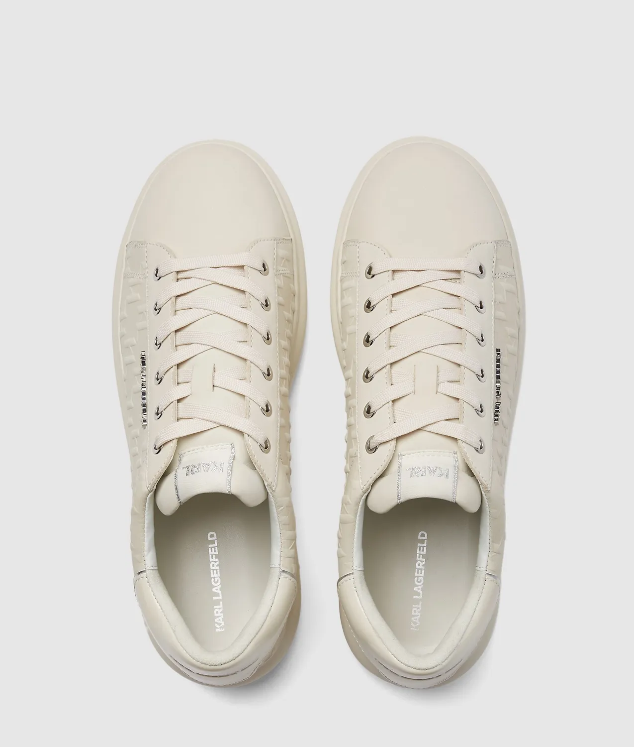 Karl Lagerfeld Kapri Monogram Sneaker Nubuk Herren