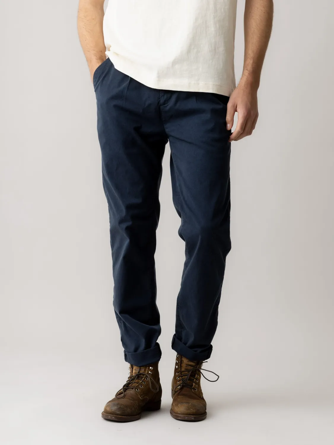 Mos Mosh MMGJones All-Day Hose Salute Navy Regular