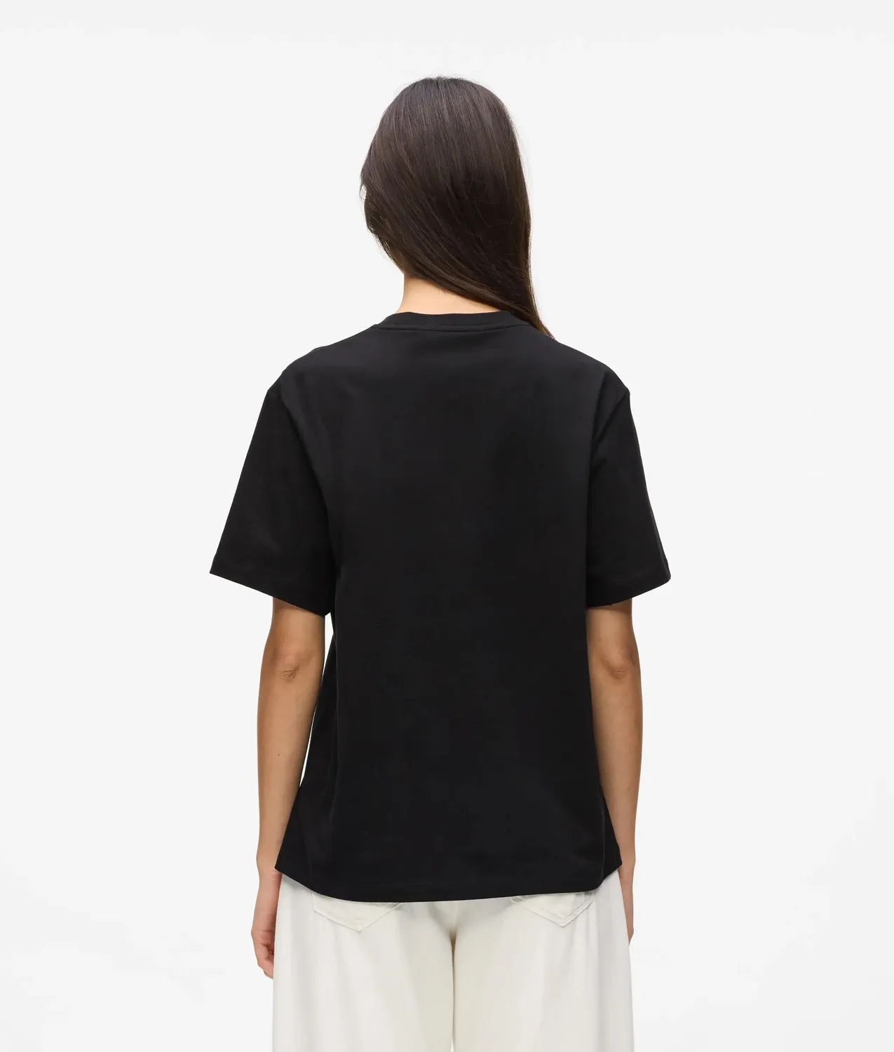 Karl Lagerfeld Signature Relaxed T-Shirt Damen locker