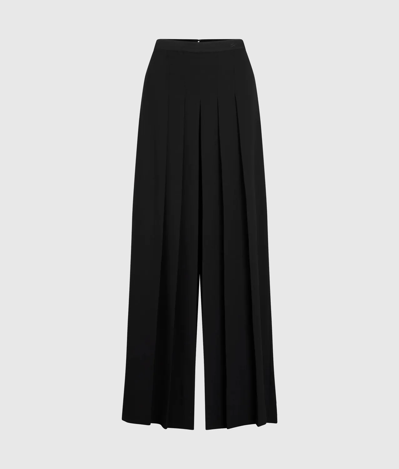 Karl Lagerfeld Pleated Wide-Leg Hose Damen Stickerei