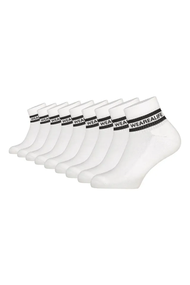 Alife & Kickin RikaAK Ankle Crew Socken Weiß 9er Pack