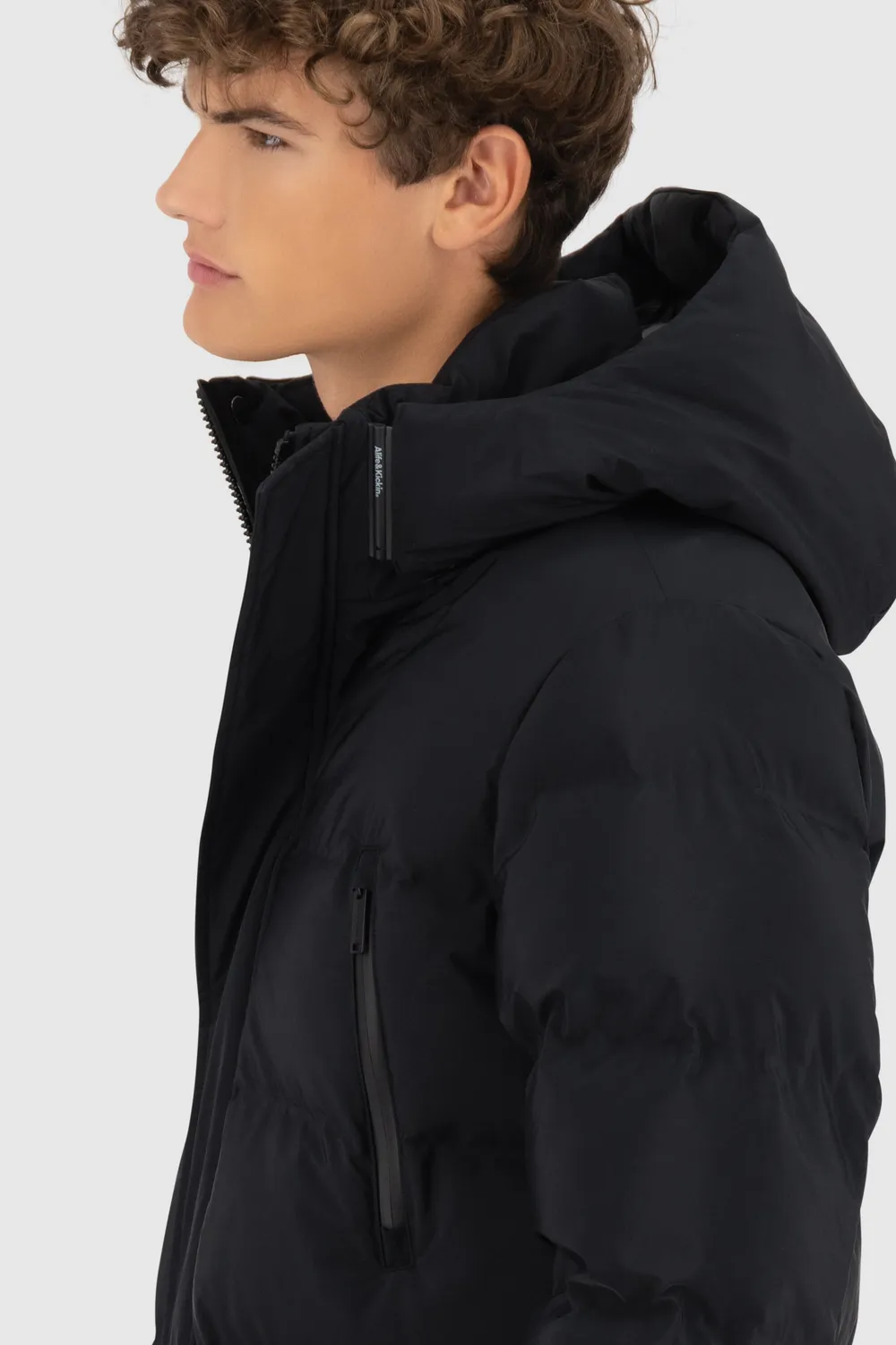 Alife & Kickin SaulAK A Puffer Parka Schwarz Herren