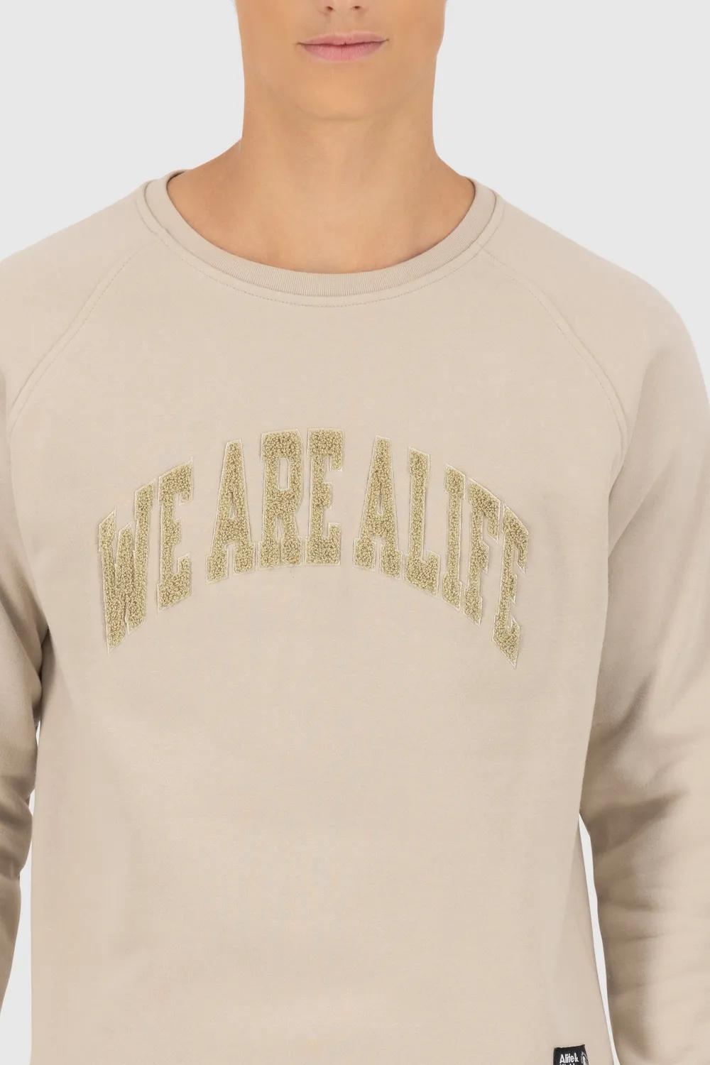 Alife & Kickin LevinAK A Sweatshirt Beige Herren